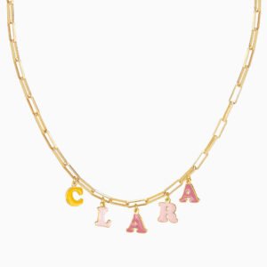 Candy Letters Name Necklace